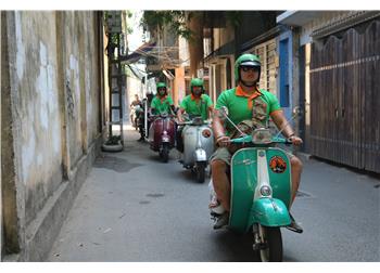 vespa tour hanoi -  THE INSIDER’S HANOI 4,5 HOURS $75/ PERSON