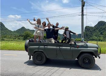 vespa tour hanoi - Ninh Binh Open Air Jeep Day Tour Start From Hanoi Daily $ 139/ person